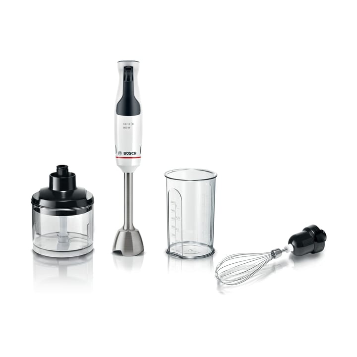 Bosch Serie 4 ErgoMaster MSM4W421 Stabmixer Set, Weiß-Anthrazit Bosch