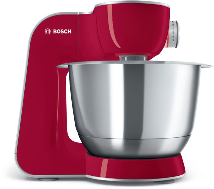 Bosch Serie 4 MUM 5 Küchenmaschine 1000W, Rot-Silber Bosch