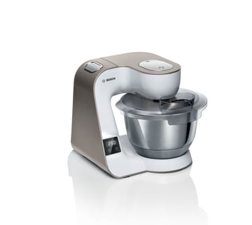 Bosch Serie 4 MUM5XW20 Küchenmaschine mit Waage 1000W - Weiß-Champagner - Bosch