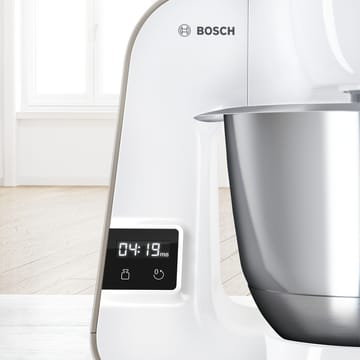 Bosch Serie 4 MUM5XW20 Küchenmaschine mit Waage 1000W - Weiß-Champagner - Bosch