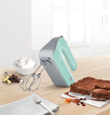 Bosch Styline MFQ4030 Handmixer 500W - Türkis-Silber - Bosch