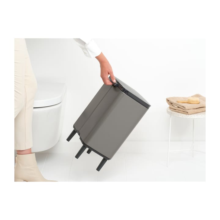 Bo Abfalleimer hoch 12 L, Platinum Brabantia