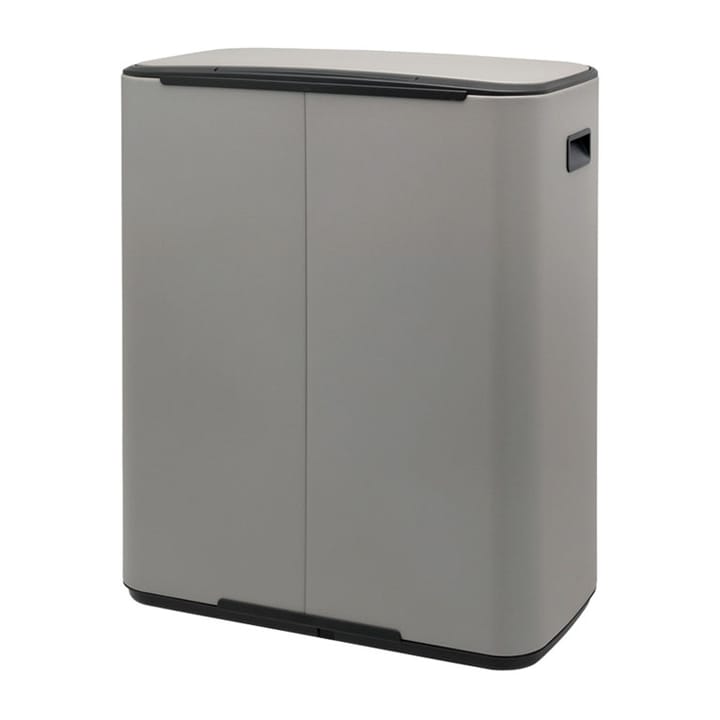 Bo bin Treteimer 2 x 30 L, Mineral concrete grey Brabantia