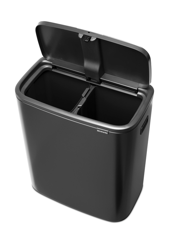 Bo touch bin 2 x 30 L, Confident Grey Brabantia