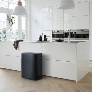 Bo touch bin 2 x 30 L - Matt schwarz - Brabantia