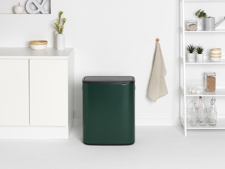 Bo touch bin 2 x 30 L, Pine green Brabantia