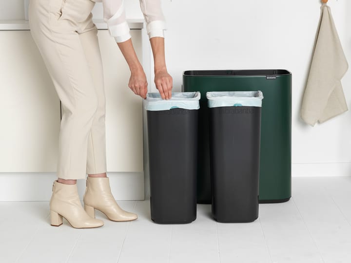 Bo touch bin 2 x 30 L, Pine green Brabantia