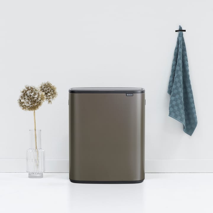 Bo touch bin 2 x 30 L, Platinum Brabantia