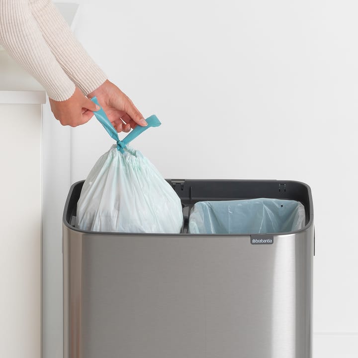 Bo touch bin 2 x 30 L, Stahl mattgebürstet Brabantia