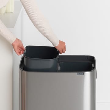 Bo touch bin 2 x 30 L - Stahl mattgebürstet - Brabantia