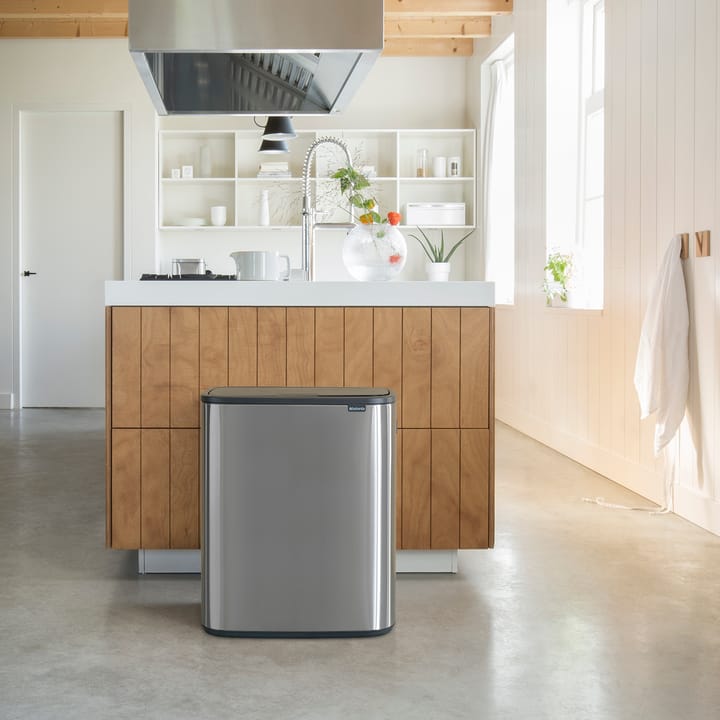 Bo touch bin 2 x 30 L, Stahl mattgebürstet Brabantia