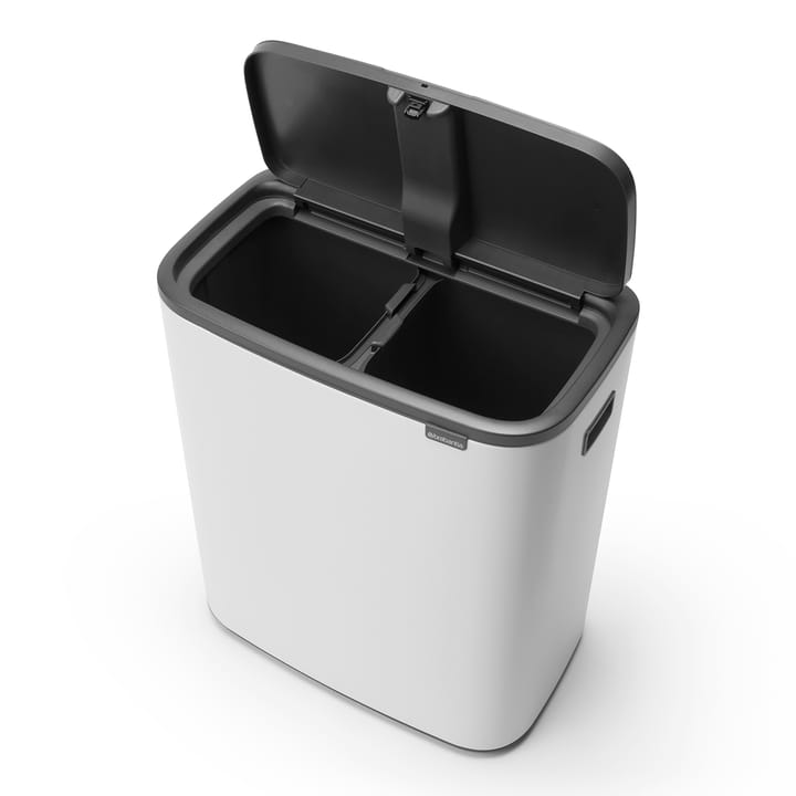 Bo touch bin 2 x 30 L, Weiß Brabantia