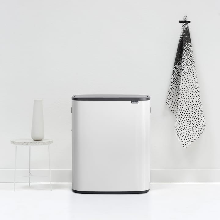 Bo touch bin 2 x 30 L, Weiß Brabantia