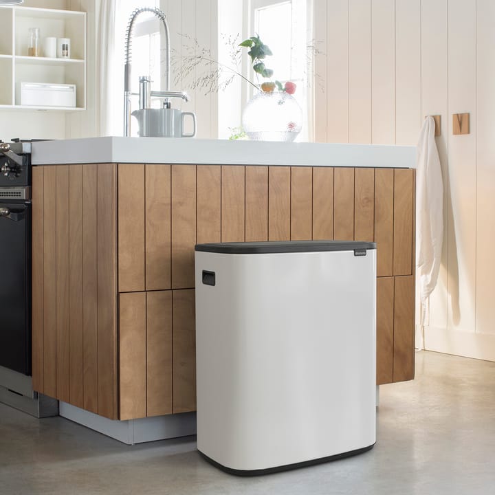 Bo touch bin 2 x 30 L, Weiß Brabantia