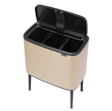 Bo touch bin 3 x 11 Liter - Metallic Gold - Brabantia