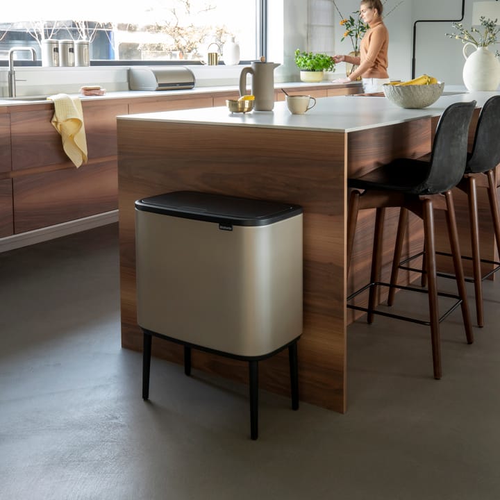 Bo Touch bin 36 Liter, Metallic Gold Brabantia