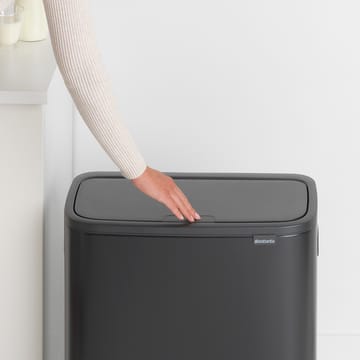 Bo touch bin 60 L - Matt schwarz - Brabantia