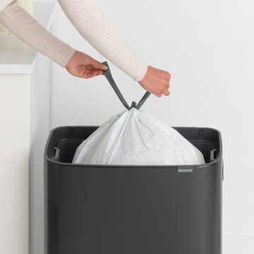 Bo touch bin 60 L - Matt schwarz - Brabantia