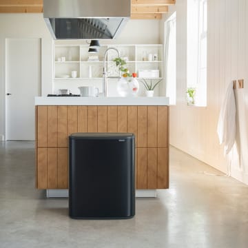 Bo touch bin 60 L - Matt schwarz - Brabantia