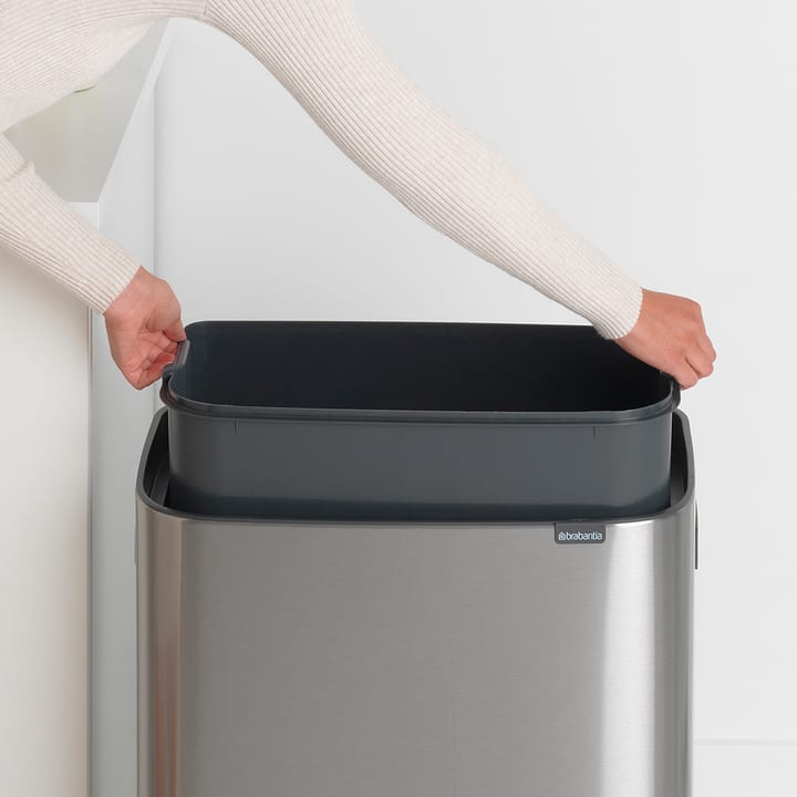 Bo touch bin 60 L, Stahl mattgebürstet Brabantia