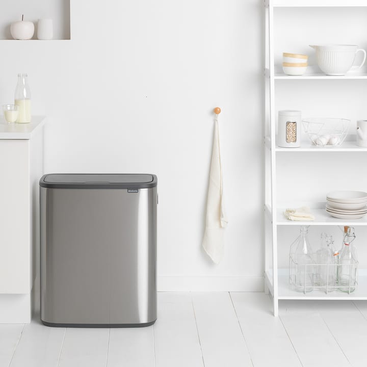 Bo touch bin 60 L, Stahl mattgebürstet Brabantia