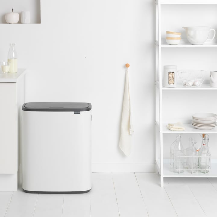 Bo touch bin 60 L, Weiß Brabantia