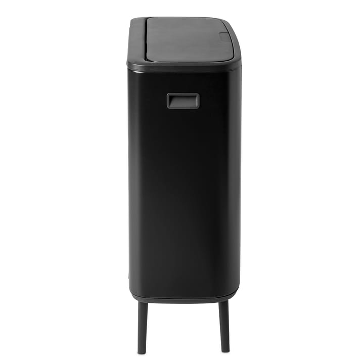 Bo touch bin high 2 x 30 L, Matt schwarz Brabantia