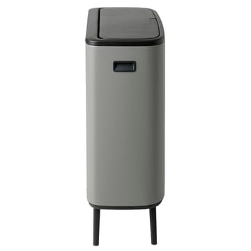 Bo touch bin high 2 x 30 L - Mineral concrete grey - Brabantia