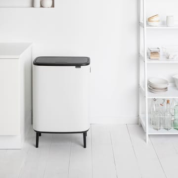 Bo touch bin high 2 x 30 L - Weiß - Brabantia