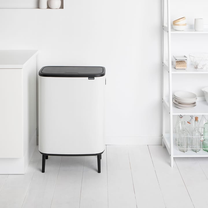 Bo touch bin high 2 x 30 L, Weiß Brabantia