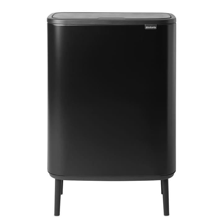 Bo touch bin high 60 L - Matt schwarz - Brabantia