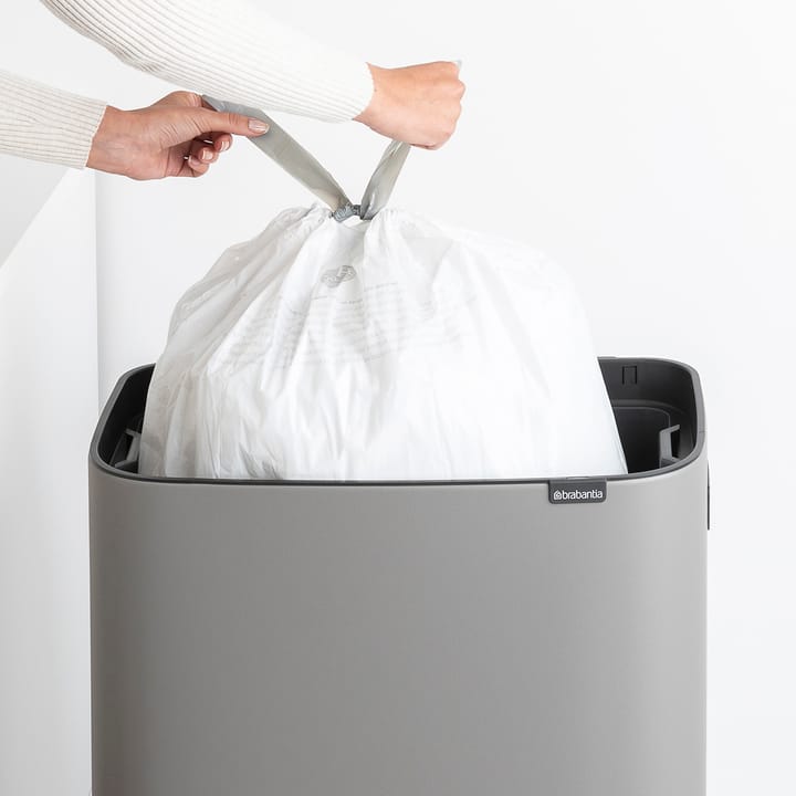 Bo touch bin high 60 L, Mineral concrete grey Brabantia