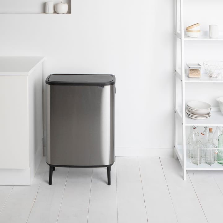 Bo touch bin high 60 L, Stahl mattgebürstet Brabantia