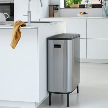 Bo touch bin high 60 L - Stahl mattgebürstet - Brabantia