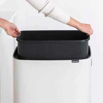 Bo touch bin high 60 L - Weiß - Brabantia