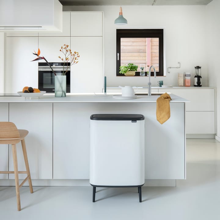 Bo touch bin high 60 L, Weiß Brabantia