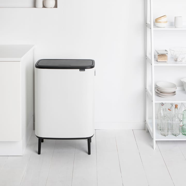 Bo touch bin high 60 L, Weiß Brabantia