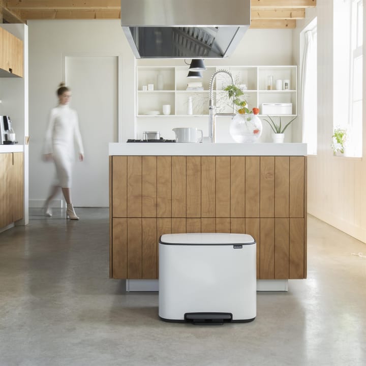 Bo Treteimer 11+23 l, Weiß Brabantia