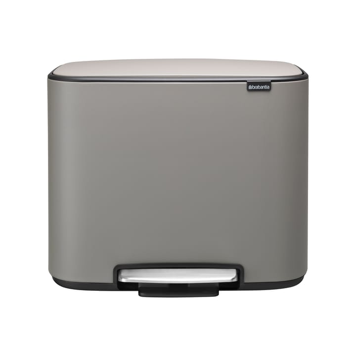 Bo Treteimer 3 x 11 l - Mineral concrete grey - Brabantia