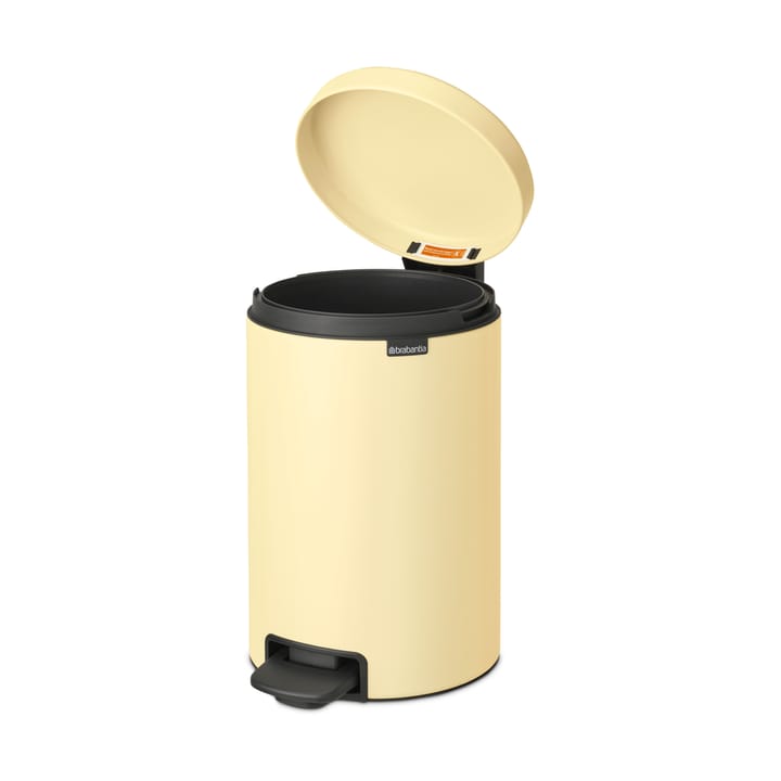 New Icon Treteimer 12 Liter, Mellow Yellow Brabantia