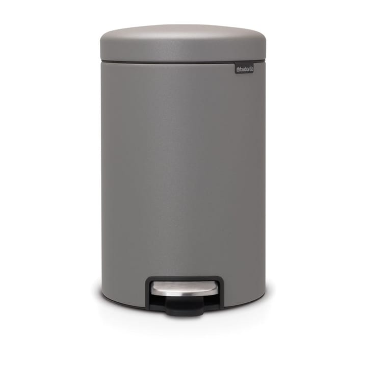 New Icon Treteimer 12 Liter - Mineral concrete grey - Brabantia