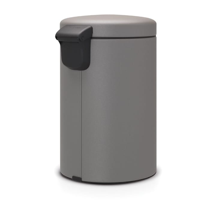 New Icon Treteimer 12 Liter, Mineral concrete grey Brabantia