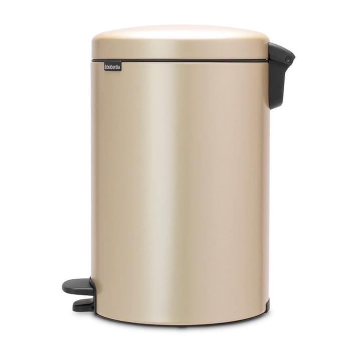 New Icon Treteimer 20 Liter, Metallic Gold Brabantia