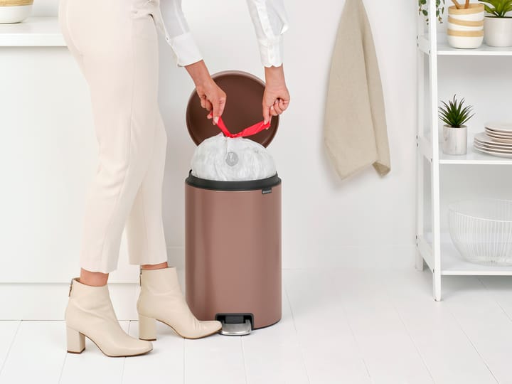 New Icon Treteimer 20 Liter, Satin Taupe Brabantia