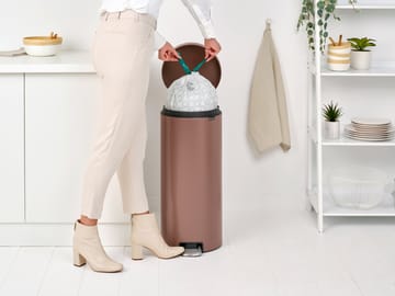 New Icon Treteimer 30 liter - Satin Taupe - Brabantia