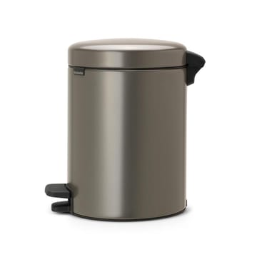 New Icon Treteimer 5 Liter - Platinum (grau) - Brabantia