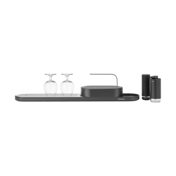 SinkStyle Spülbecken-Organizer Set 4 Teile - Mineral Infinite Grey - Brabantia