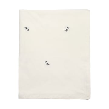 Mai Tischdecke - 160x200 cm, black-off white - Broste Copenhagen