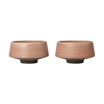 Miko Schale Ø14 cm 2er-Pack - Dusty pink - Broste Copenhagen