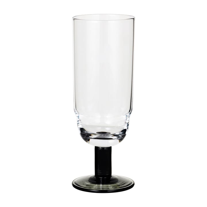 Nordic Bistro Champagnerglas 20cl - Clear-smoke stem - Broste Copenhagen